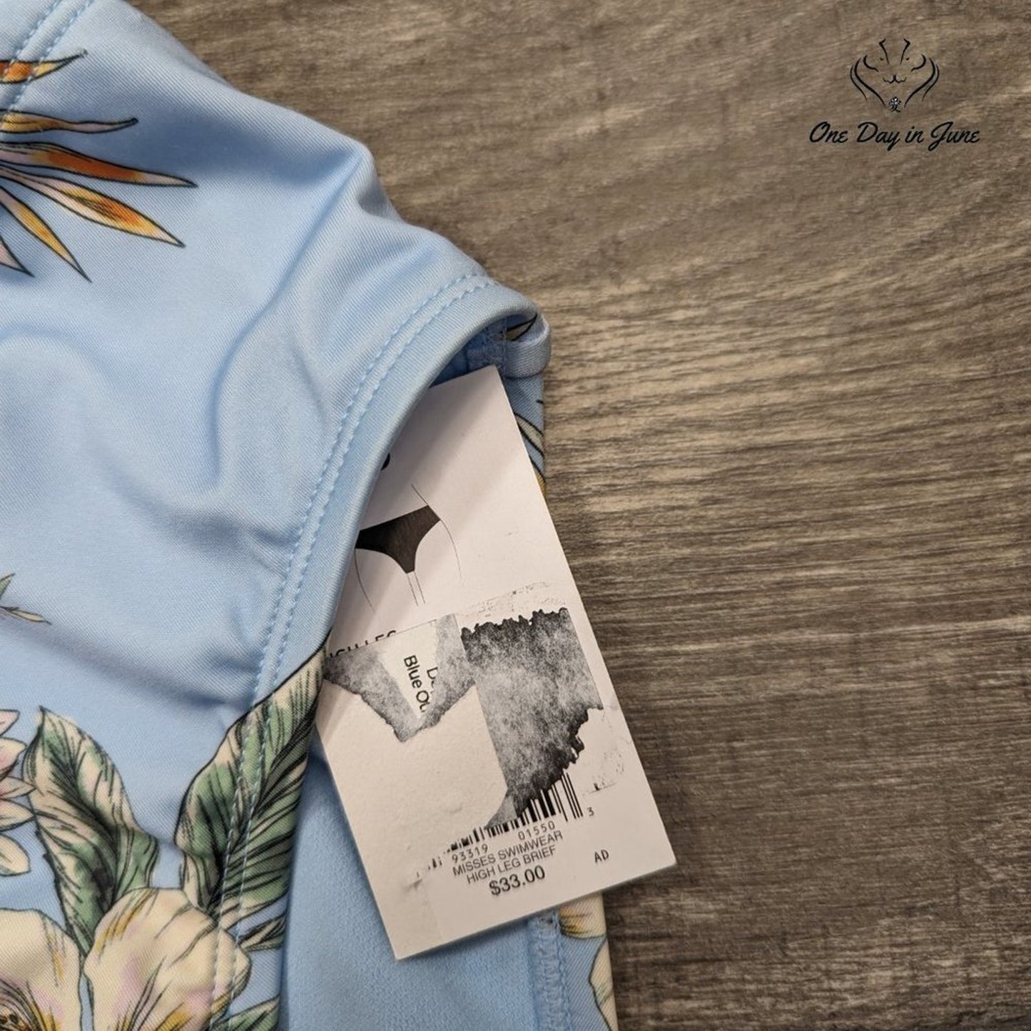 Apt. 9 Floral Bikini Bottom Size M