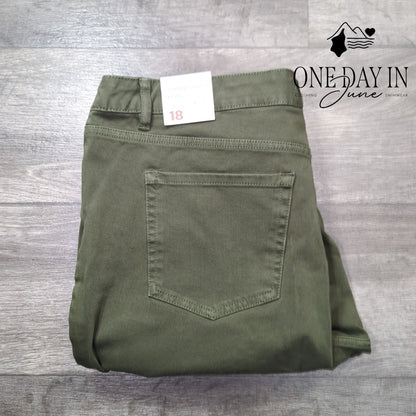 Lane Bryant High Rise Ultimate Stretch Skinny Jeans Size 18