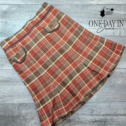 ATL Wool Flare Skirt Size 6