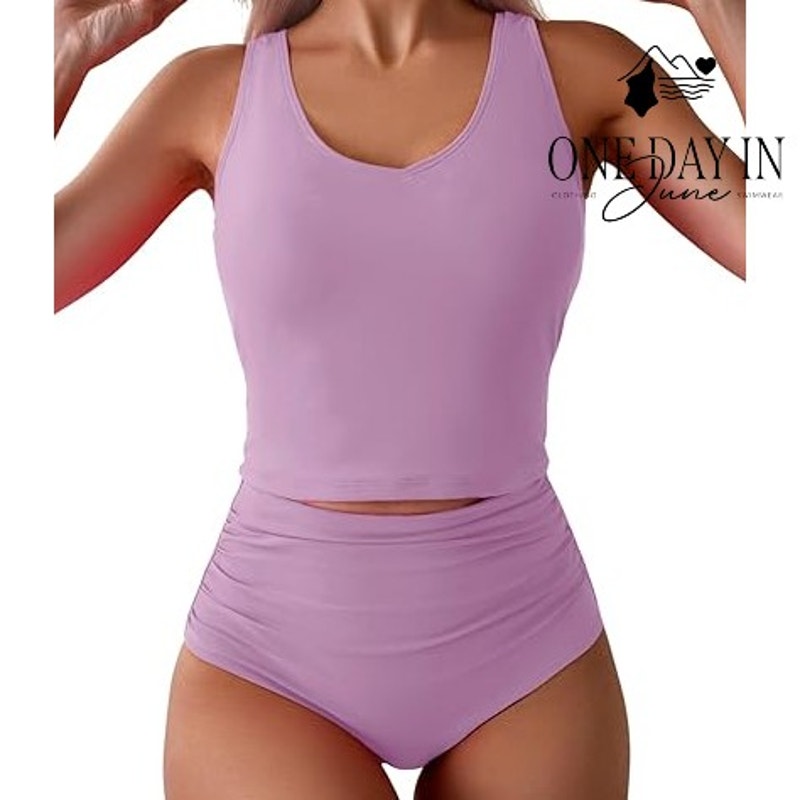 Eomenie High Waist Cop Bikini Swimsuit Size S