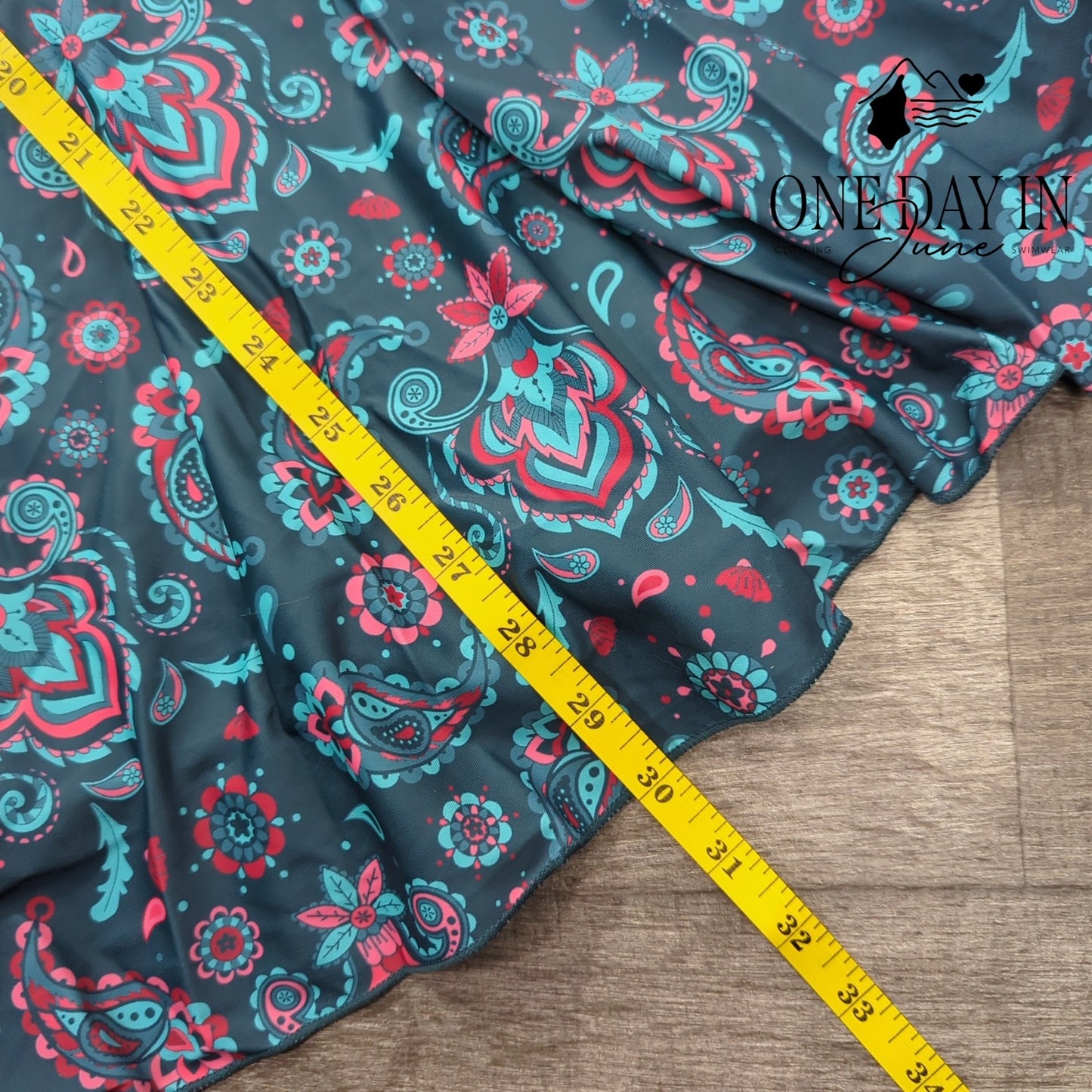 Shekini Boyshort Swimdress One Piece Swimsuit Size L