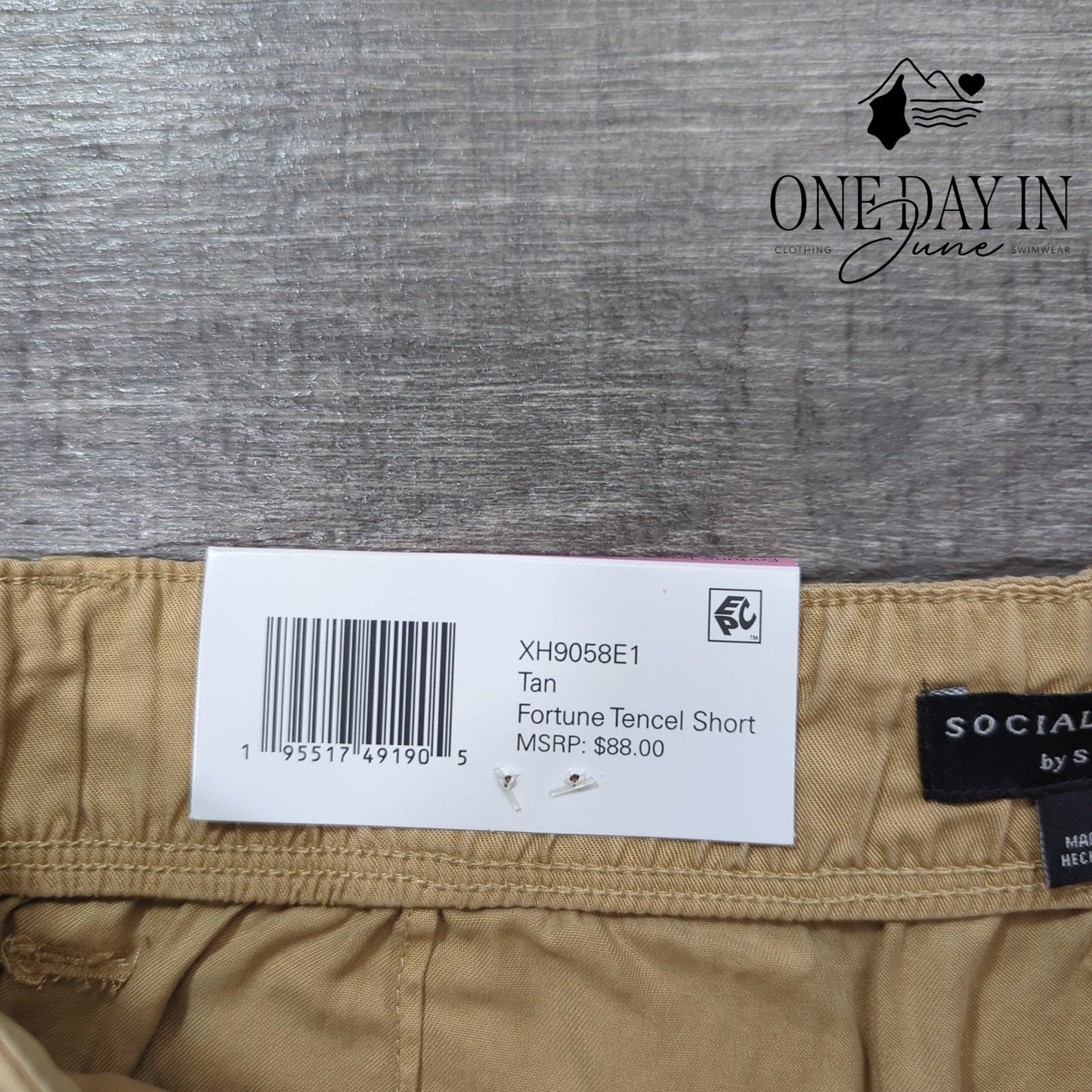 Social Standard Fortune Tencel Short Size S