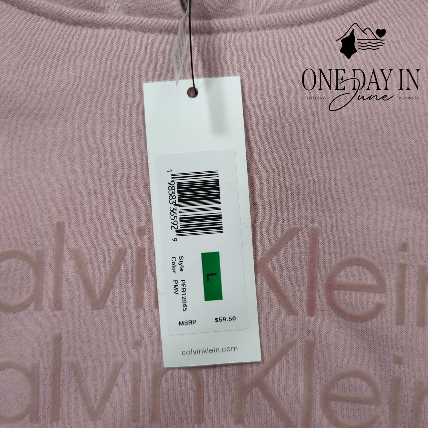 Calvin Klein Pull Over Hoodie Size L