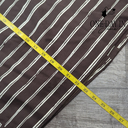 Ann Taylor Striped Lined Pencil Skirt Size 8