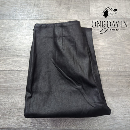 Tuckernuck Black Wax Ashford Pants High Rise Kick Flare NWT Size L