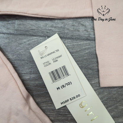 Madden Girl Long Sleeve Tee Shirt Size M