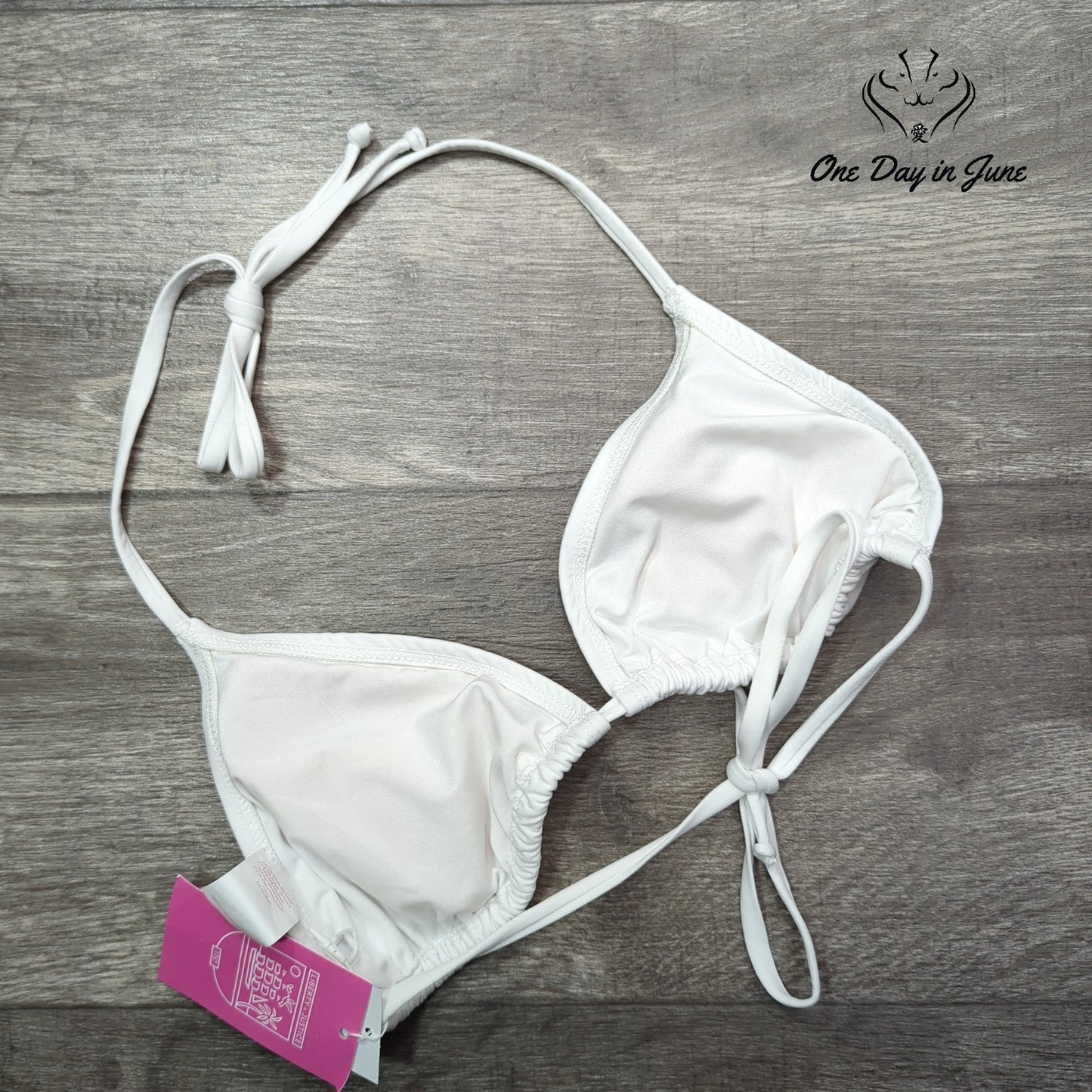 Liberty & Justice The Miata Triangle Bikini Top Size L